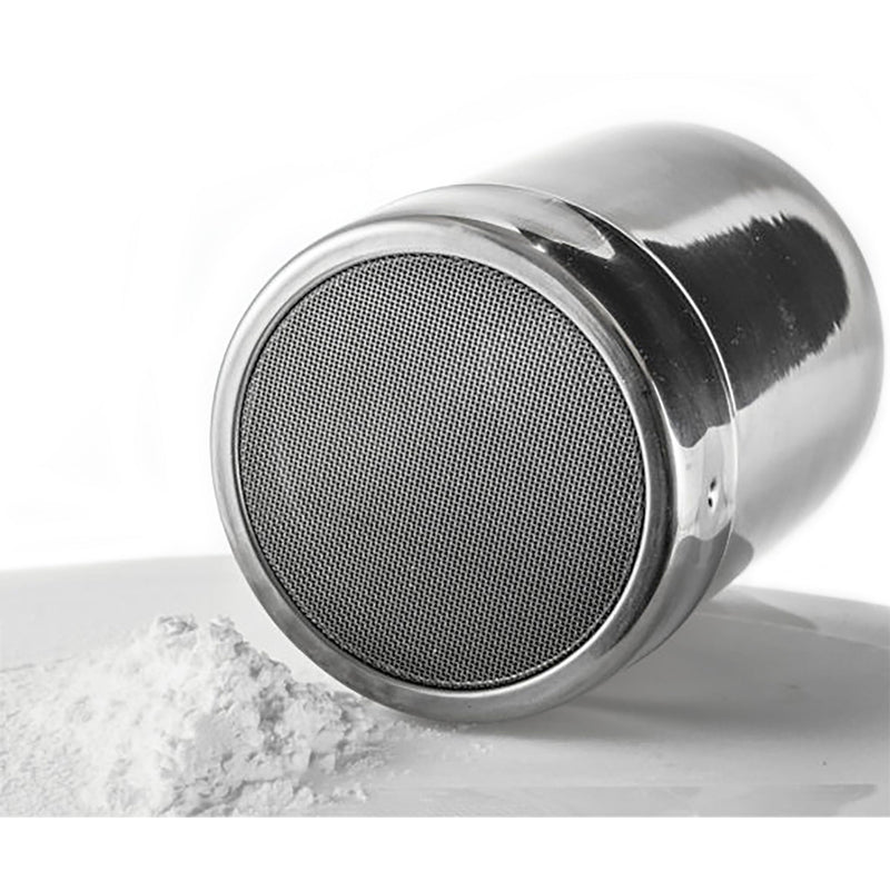 Winco 10 Oz Stainless Steel Powdered Sugar Dispenser-Phoenix Food Equipment