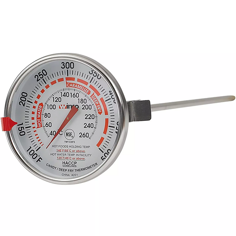 Winco 12" Candy/Deep Fryer Thermometer-Phoenix Food Equipment