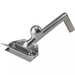 Winco 14 inch heavy-duty aluminum griddle scraper with replaceable blade, clamp head and offset handle