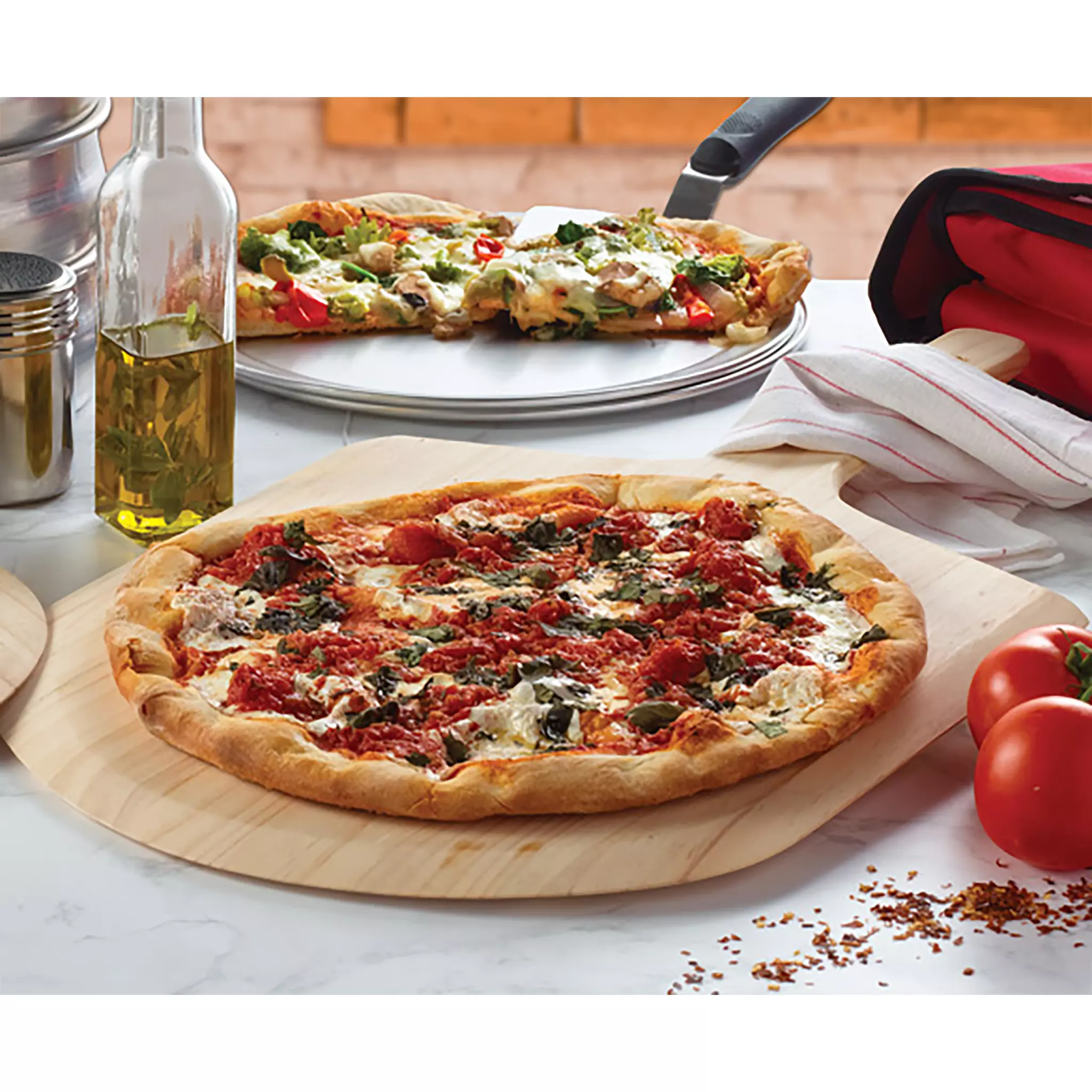 Winco 36" Long Wood Pizza Peel - Various Sizes-Phoenix Food Equipment