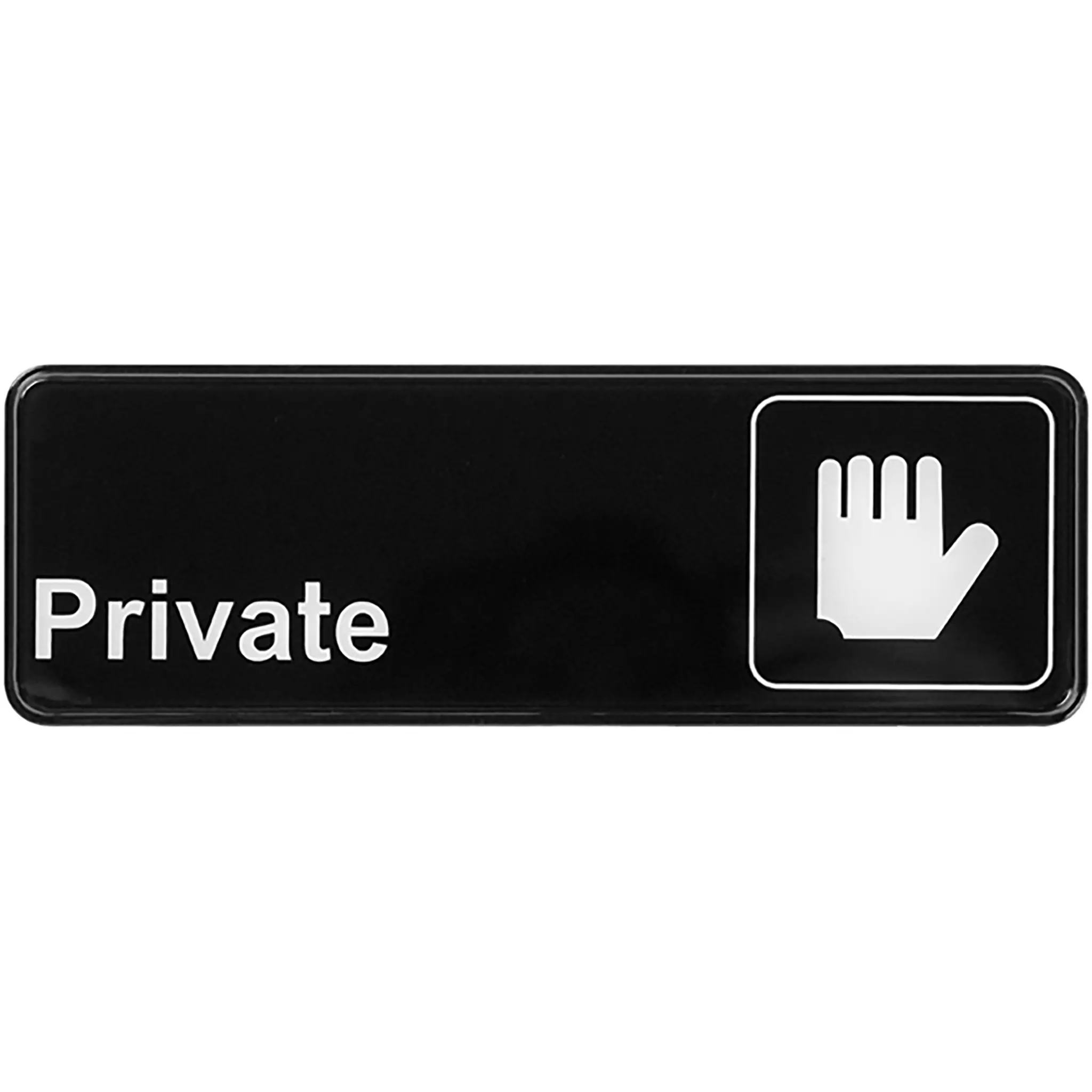 Winco 9" x 3" Information Sign - Various Styles-Phoenix Food Equipment
