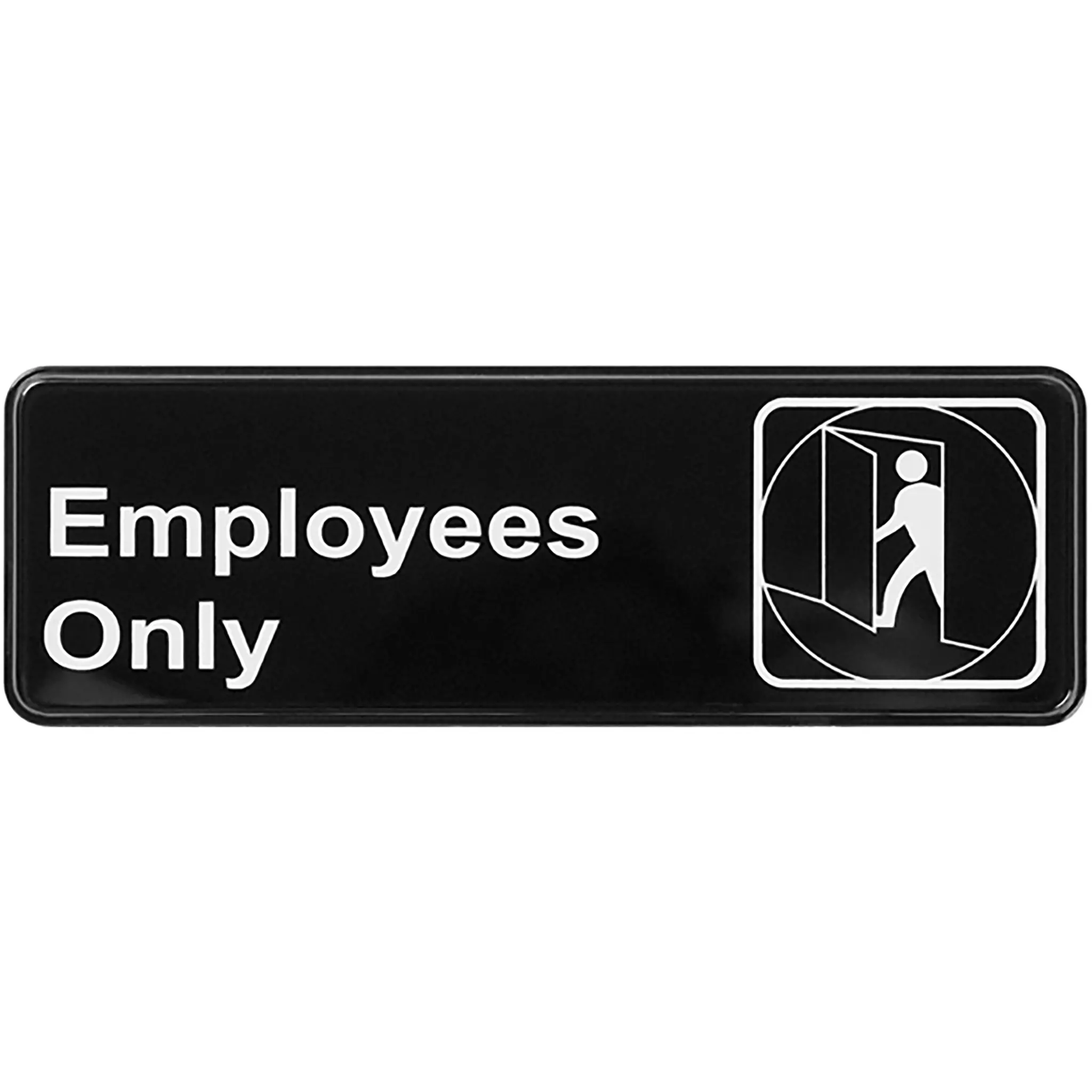 Winco 9" x 3" Information Sign - Various Styles-Phoenix Food Equipment