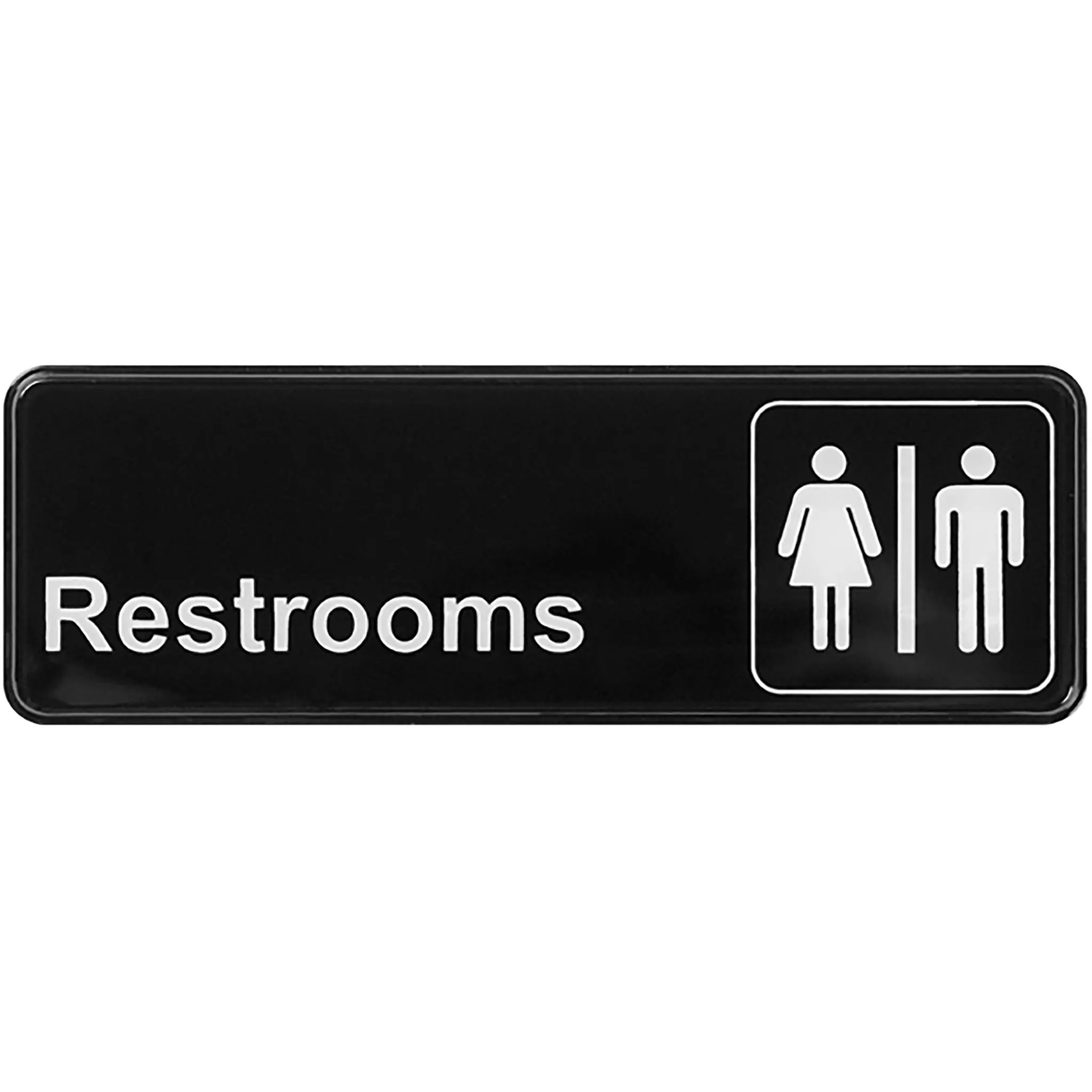 Winco 9" x 3" Information Sign - Various Styles-Phoenix Food Equipment