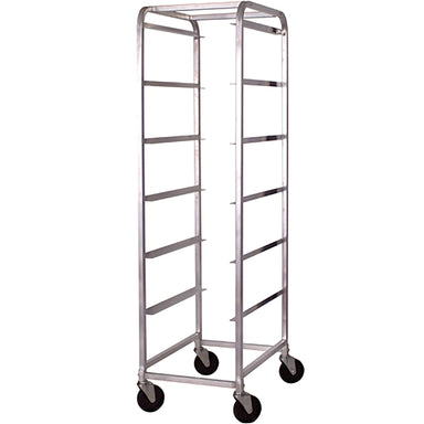 Winco ABBC-6 Aluminum 6 Tier Bus Bin Rack-Phoenix Food Equipment