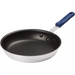 Winco AFP Series non-stick aluminum frying pan, black non-stick cooking surface and blue handle sleeve, mid size