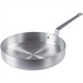 Winco AXST Series super aluminum saute pan, 4mm thick wide straight-sided pan with long handle, largest size shown