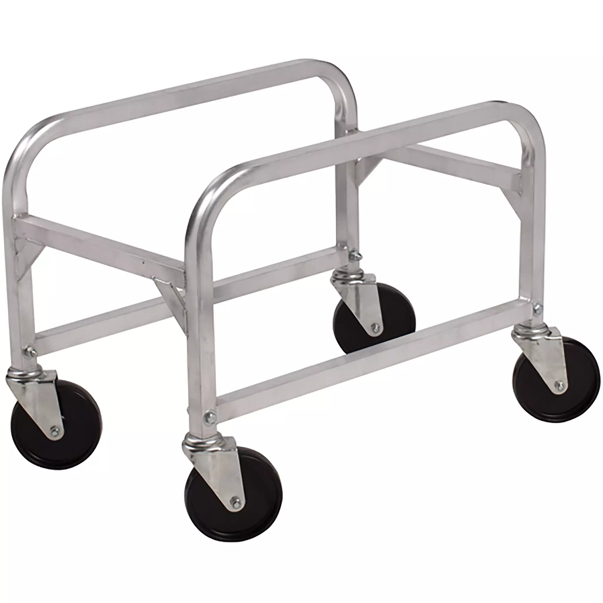 Winco Aluminum Bus Bin/Lug Box Cart