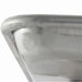 Winco aluminum full size sheet pan, close-up of the corner showing the rolled reinforced edge and pan side wall