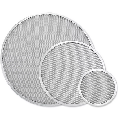 Winco Aluminum Seamless Pizza Screens - Various Sizes-Phoenix Food Equipment