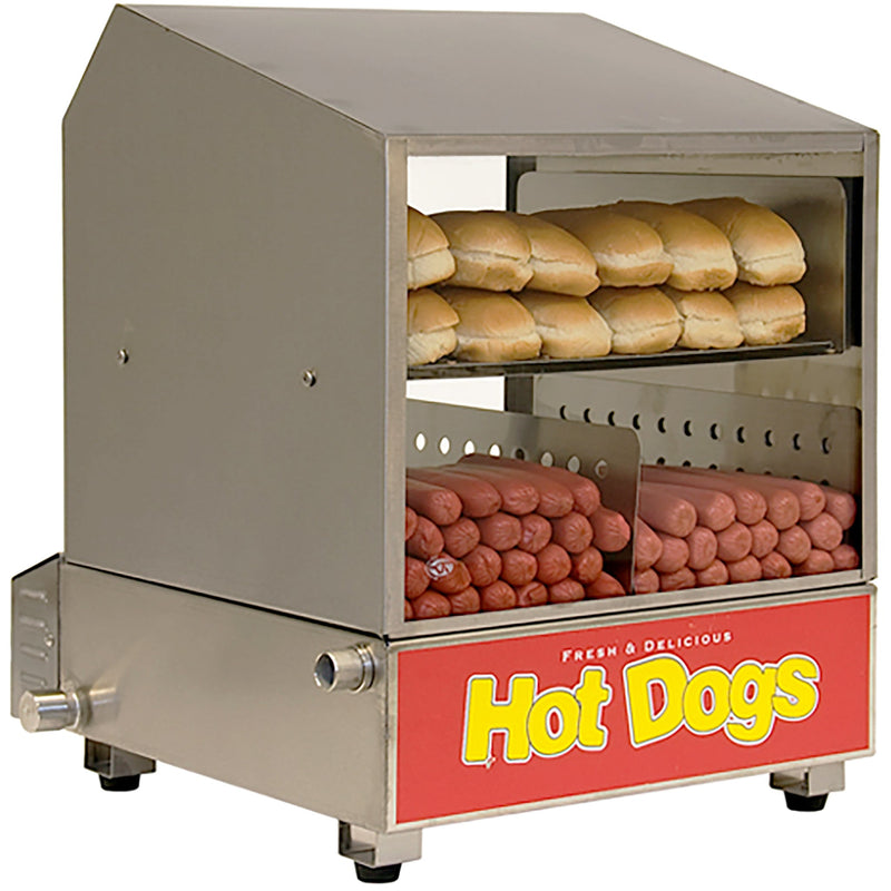 Winco BenchmarkUSA™ 60048 Hot Dog & Bun Steamer-Phoenix Food Equipment