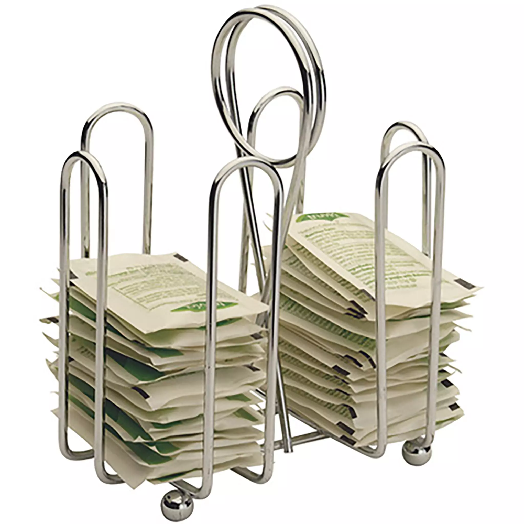 Winco Chrome Plated Cruet Rack For Sugar Packets-Phoenix Food Equipment