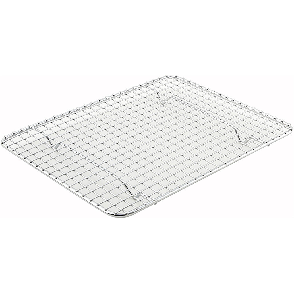 Winco Chrome-Plated Pan Grate/Rack For Steam Table Pan - Various Sizes