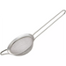 Winco stainless steel cocktail and powdered sugar strainer sifter with fine mesh and wire handle