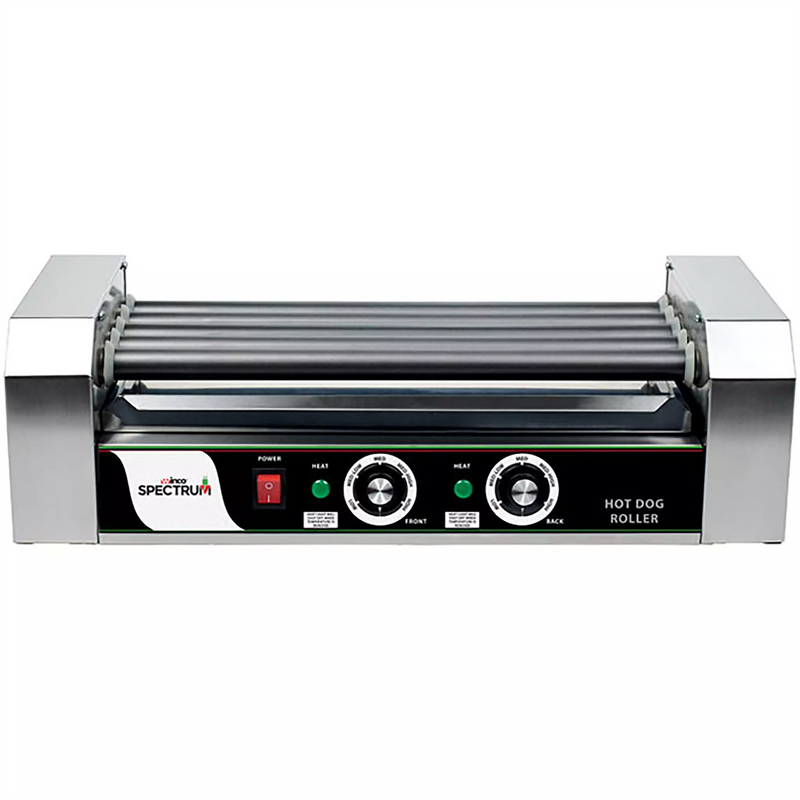Winco EHDG-5R Spectrum RollRight™ - 5 Rollers, 12 Hot Dog Capacity-Phoenix Food Equipment
