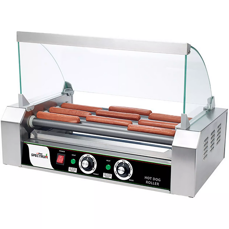 Winco EHDG-7SG Spectrum Sneeze Guard - Fits Winco EHDG-7R Hot Dog Roller-Phoenix Food Equipment