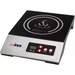 Winco EIC-400E 1800W commercial electric induction cooker, black glass top with front digital control panel