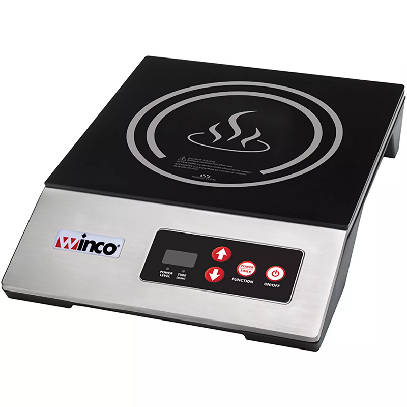 Winco EIC-400E Commercial Electric Induction Cooker, 1800W-Phoenix Food Equipment