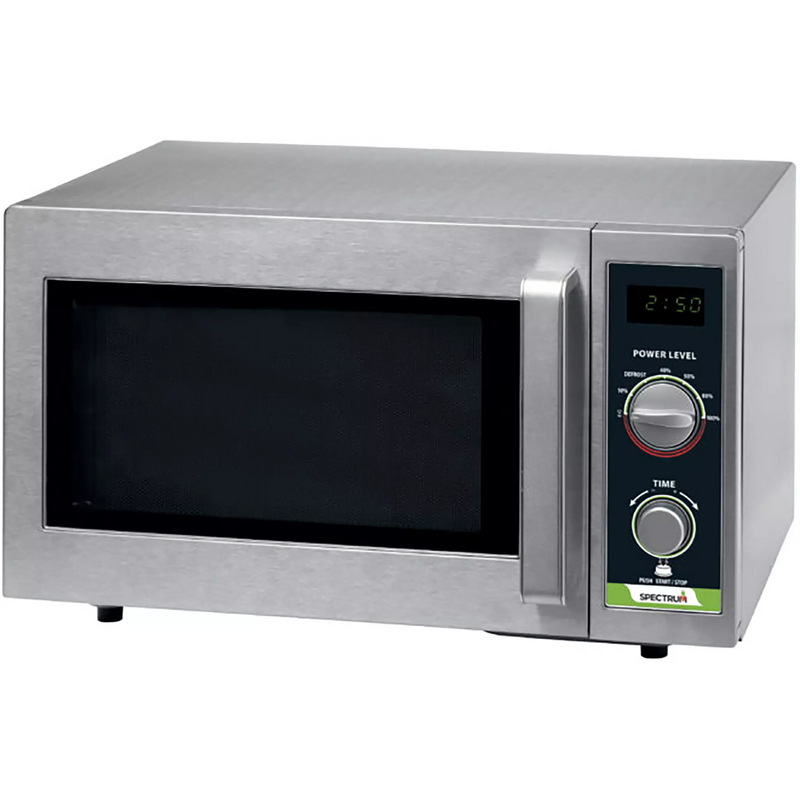 Winco EMW-1000SD Spectrum Commercial Dial Timer Microwave - 1000W, Fits 12" Platter-Phoenix Food Equipment