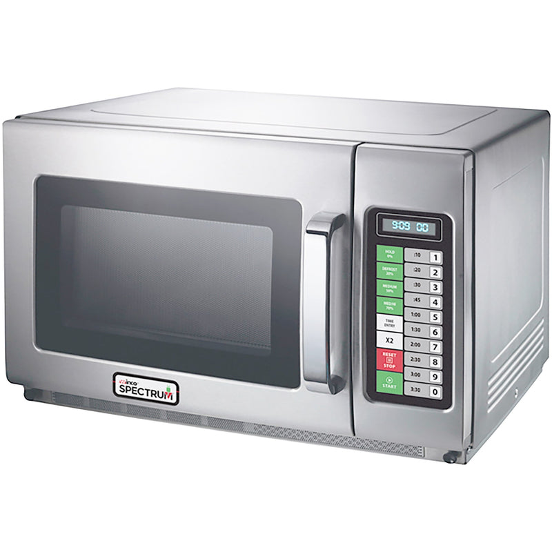 Winco EMW-1800AT Spectrum Commercial Touchpad Microwave with Filter - 1800W, Fits 14" Platter-Phoenix Food Equipment