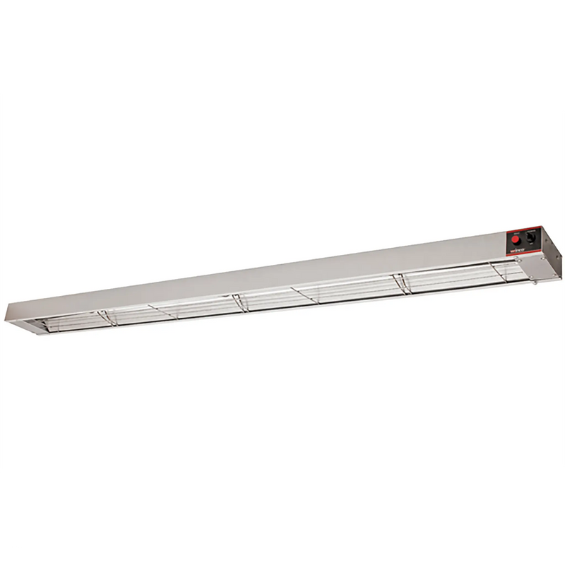Winco ESH-72 electric 72-inch strip heater, long stainless steel overhead food warming heater bar