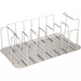 Winco ESVC-28D Spectrum thermal circulator accessory, stainless steel wire rack with dividers for holding food pouches