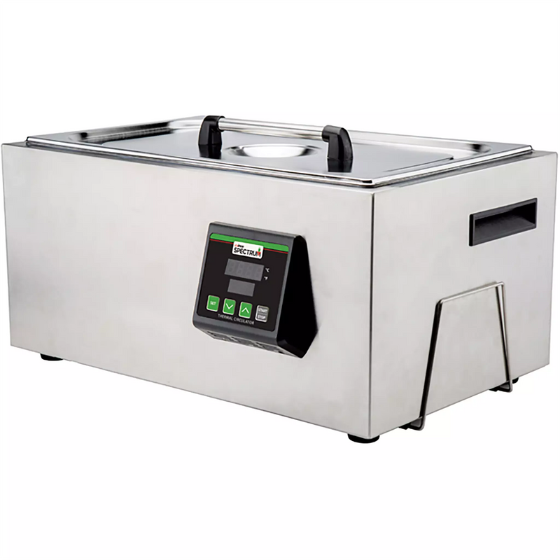 Winco ESVC-28D Spectrum thermal circulator, stainless steel sous vide water bath with digital control and side handle