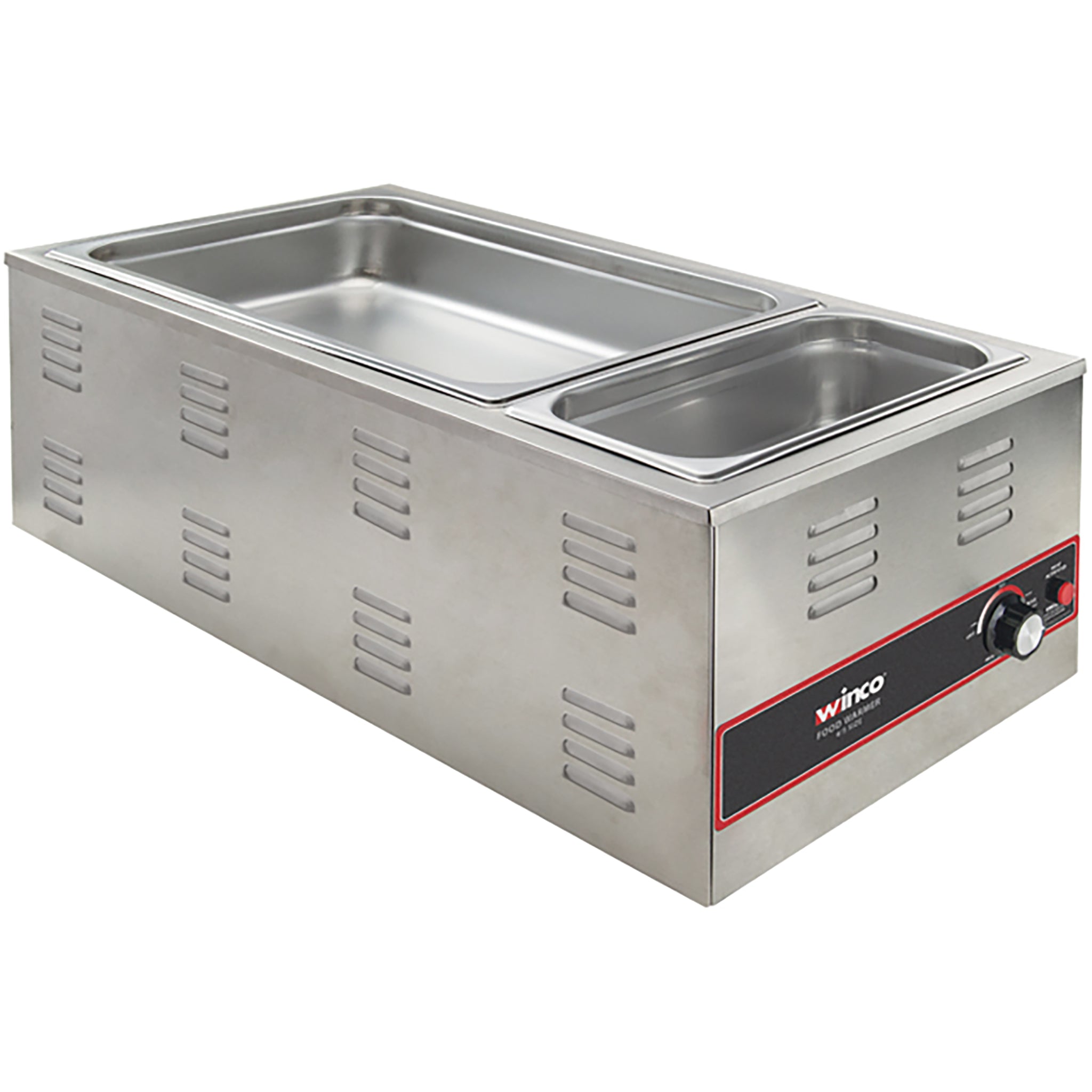 Winco FW-L600 4/3 Electric Food Warmer, 1500W-Phoenix Food Equipment