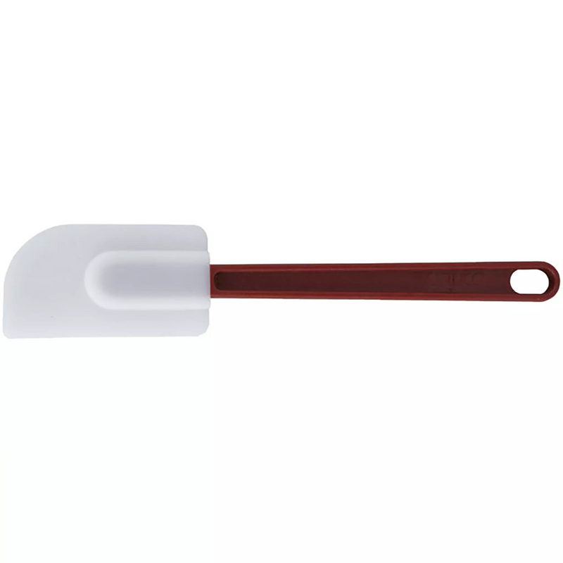 Winco Flat Blade Heat Resistant Silicone Spatula Scraper - Various Sizes-Phoenix Food Equipment