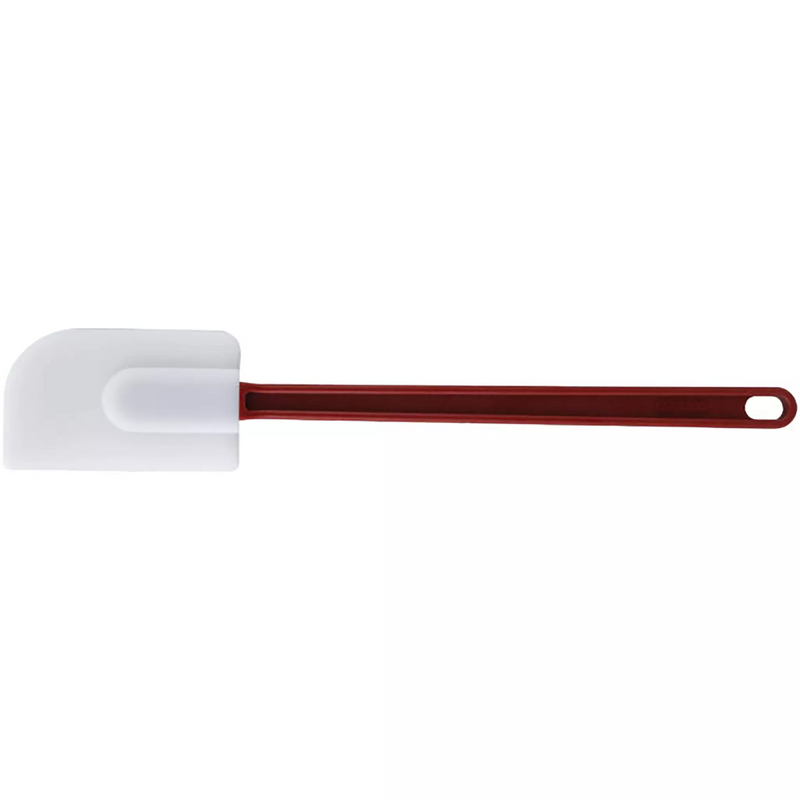 Winco Flat Blade Heat Resistant Silicone Spatula Scraper - Various Sizes-Phoenix Food Equipment