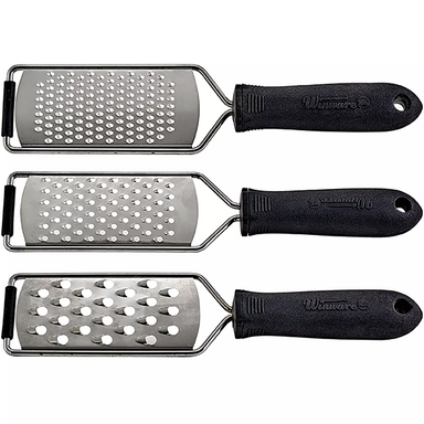 Winco Grater With Soft Grip Handle - Various Sizes-Phoenix Food Equipment
