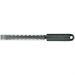 Winco grater with soft grip handle, medium style stainless steel blade with raised teeth and black non-slip handle