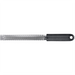 Winco grater with soft grip handle, fine zester style stainless steel blade with small teeth and black handle
