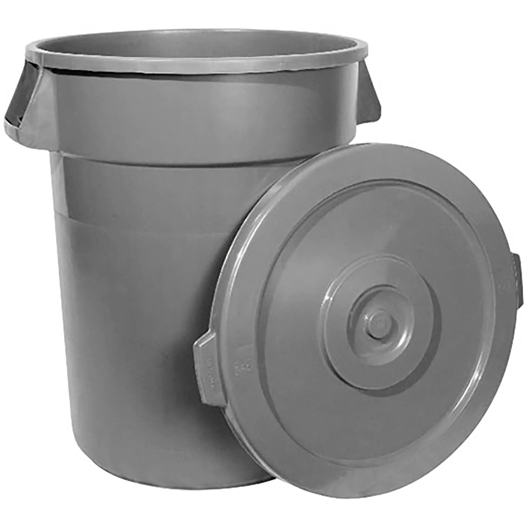 Winco Gray Round Trash Bin Cover-Phoenix Food Equipment