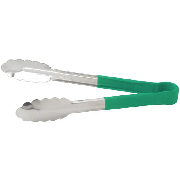 Winco Heat Resistant Heavy Duty Utility Tongs - Various Sizes/Colours-Phoenix Food Equipment