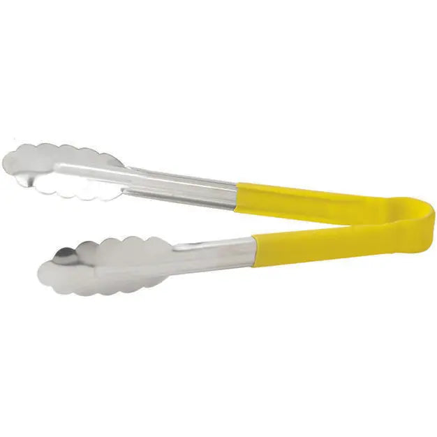 Winco Heat Resistant Heavy Duty Utility Tongs - Various Sizes/Colours-Phoenix Food Equipment