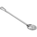 Winco heavy-duty stainless steel slotted basting spoon, longest size option with reinforced handle