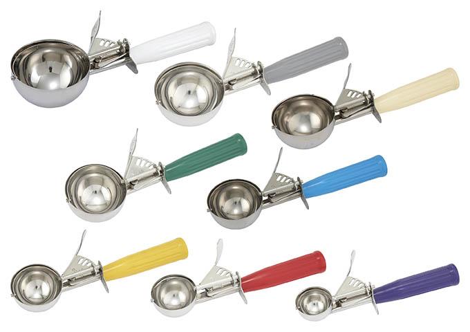 Winco Ice Cream Disher With Plastic Handle - Various Sizes-Phoenix Food Equipment