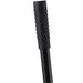 Winco yellow mop bucket with side-press wringer, close-up of the black handle with ribbed rubber grip