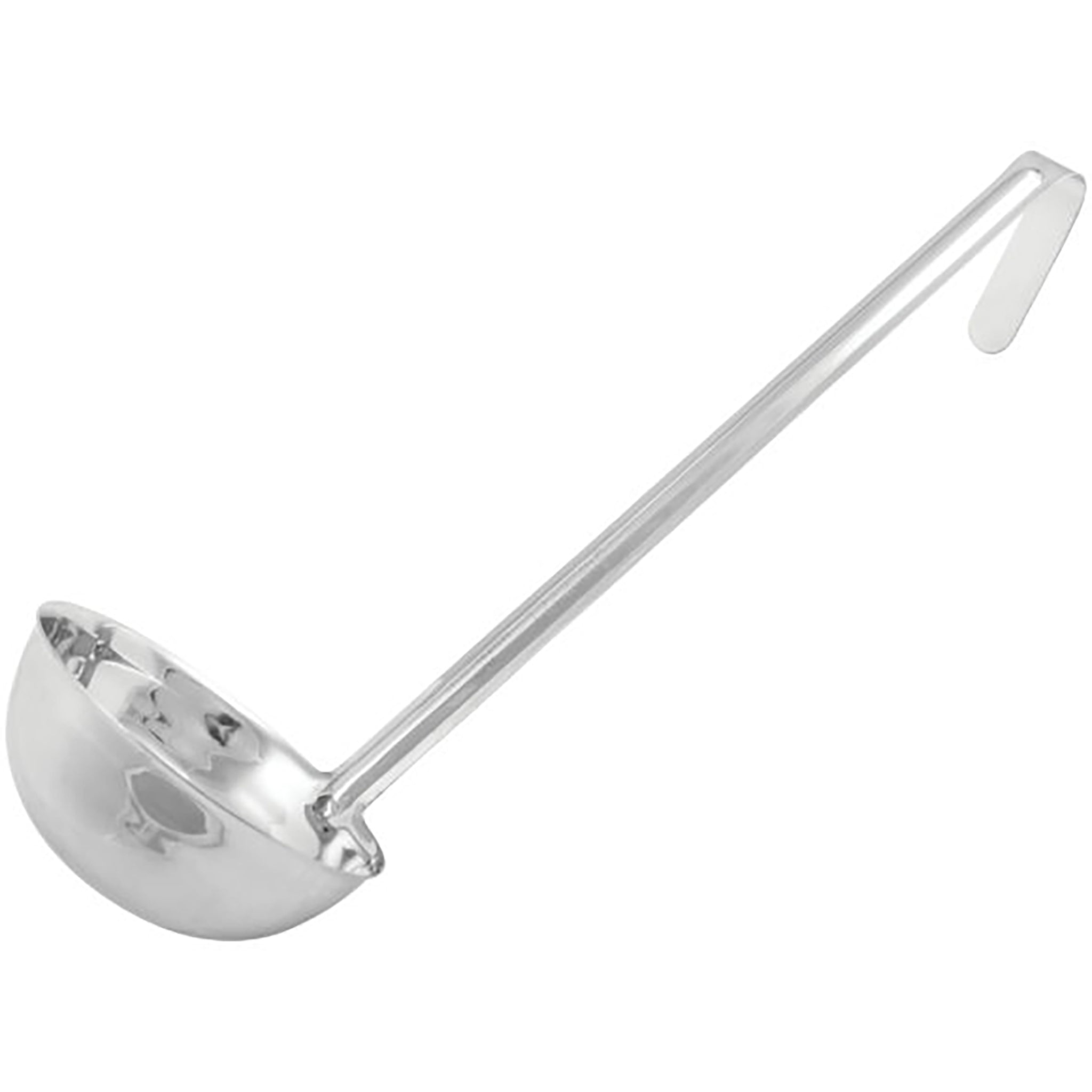 Winco One-Piece Stainless Steel Ladle - Various Sizes-Phoenix Food Equipment