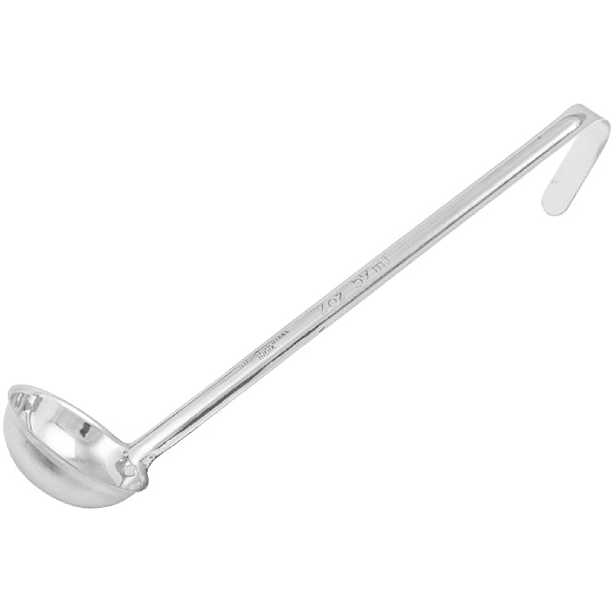 Winco One-Piece Stainless Steel Ladle - Various Sizes-Phoenix Food Equipment