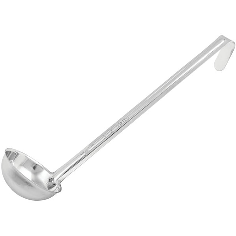 Winco One-Piece Stainless Steel Ladle - Various Sizes-Phoenix Food Equipment