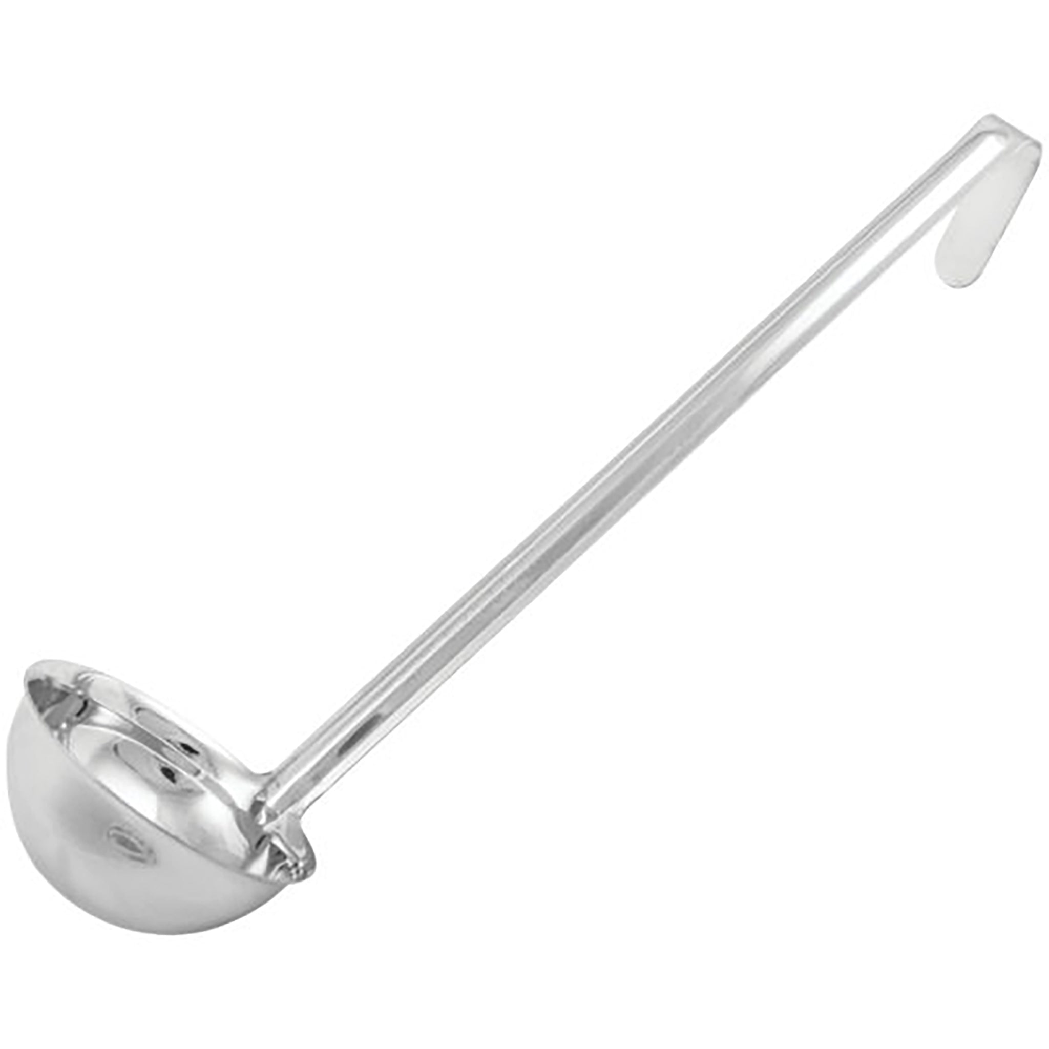 Winco One-Piece Stainless Steel Ladle - Various Sizes-Phoenix Food Equipment