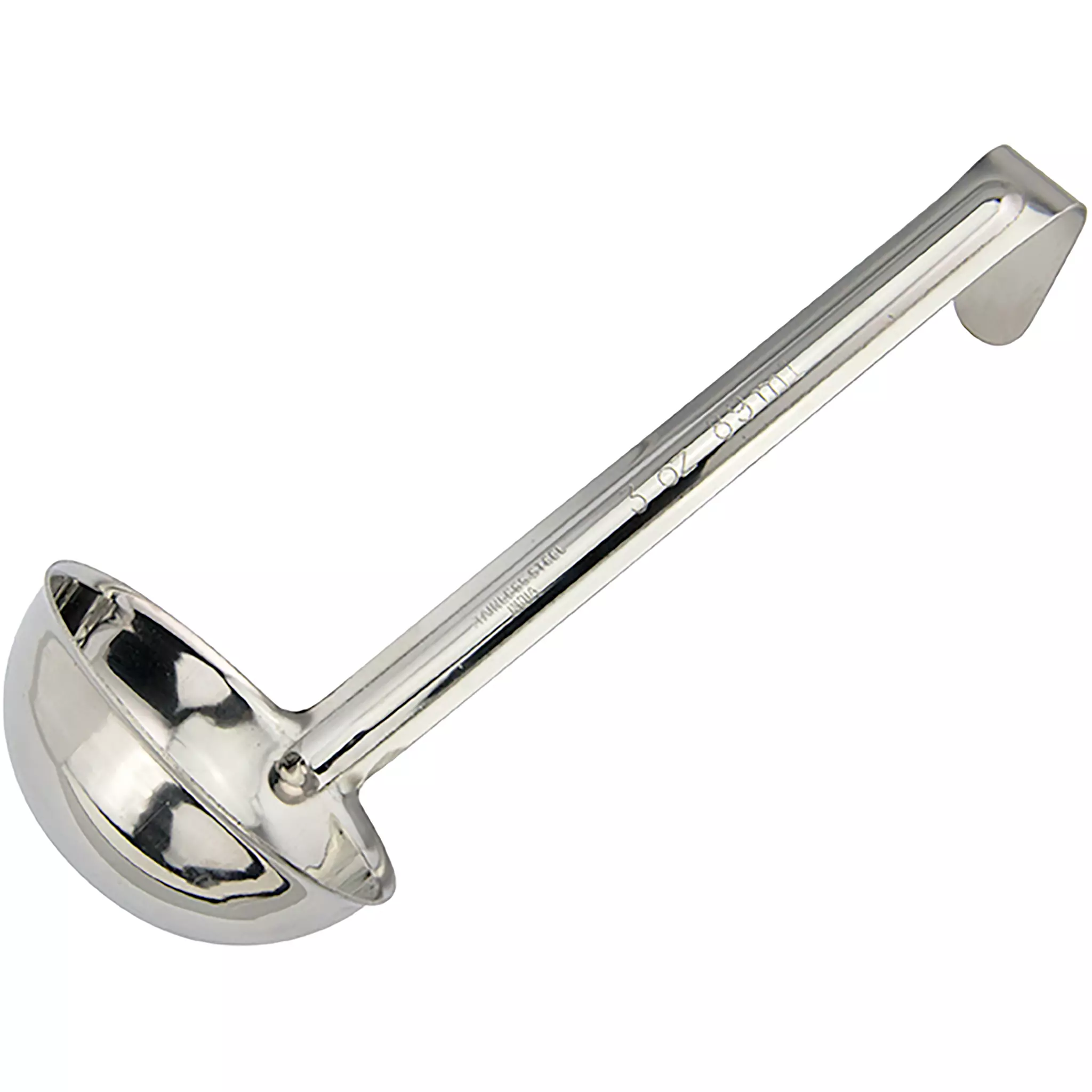 Winco One-Piece Stainless Steel Ladle With 6″ Handle - Various Sizes-Phoenix Food Equipment