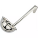 Winco one-piece stainless steel ladle with 6 inch hooked handle, largest deep bowl size option