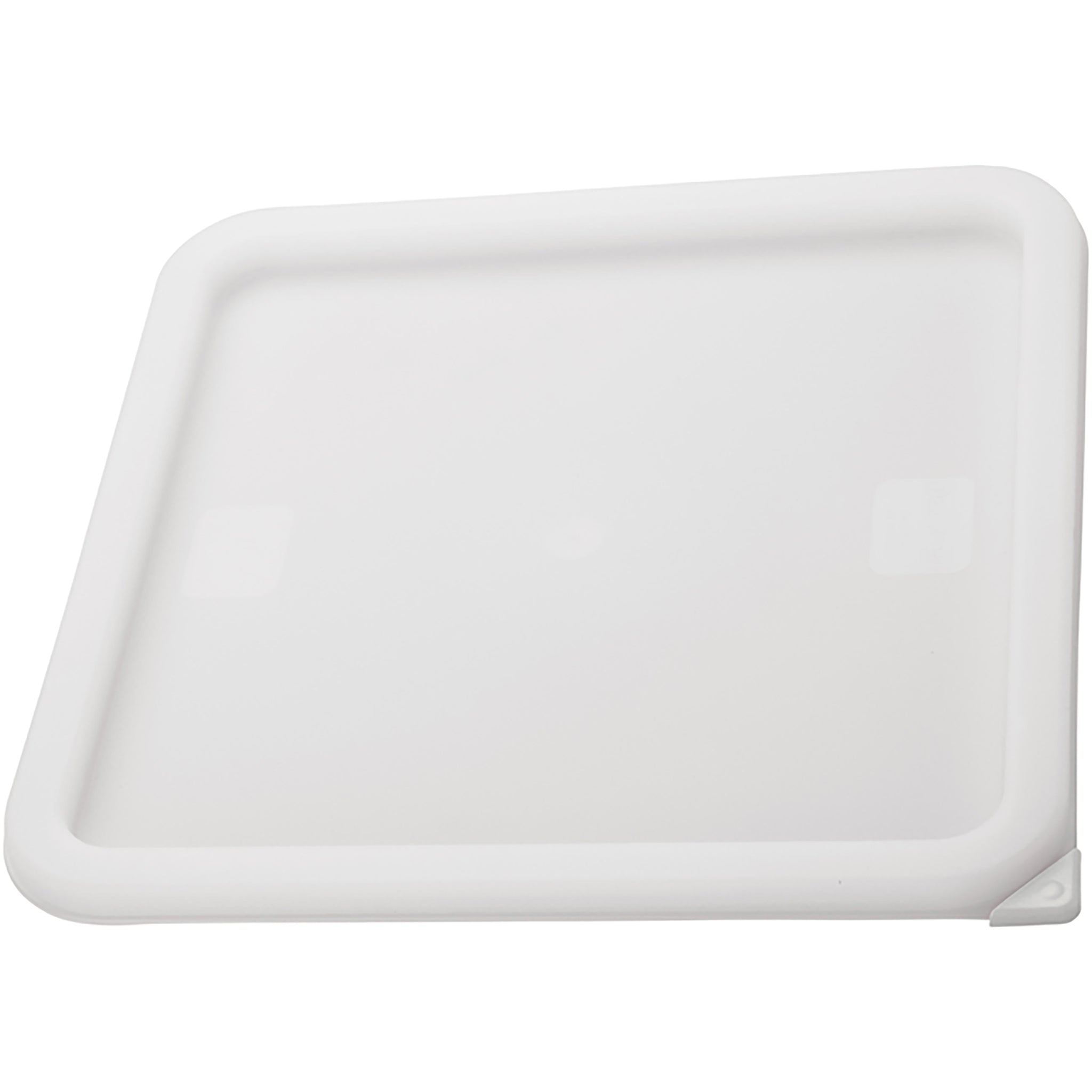 Winco PECC Series White Cover For Square Storage Container - Various Sizes-Phoenix Food Equipment