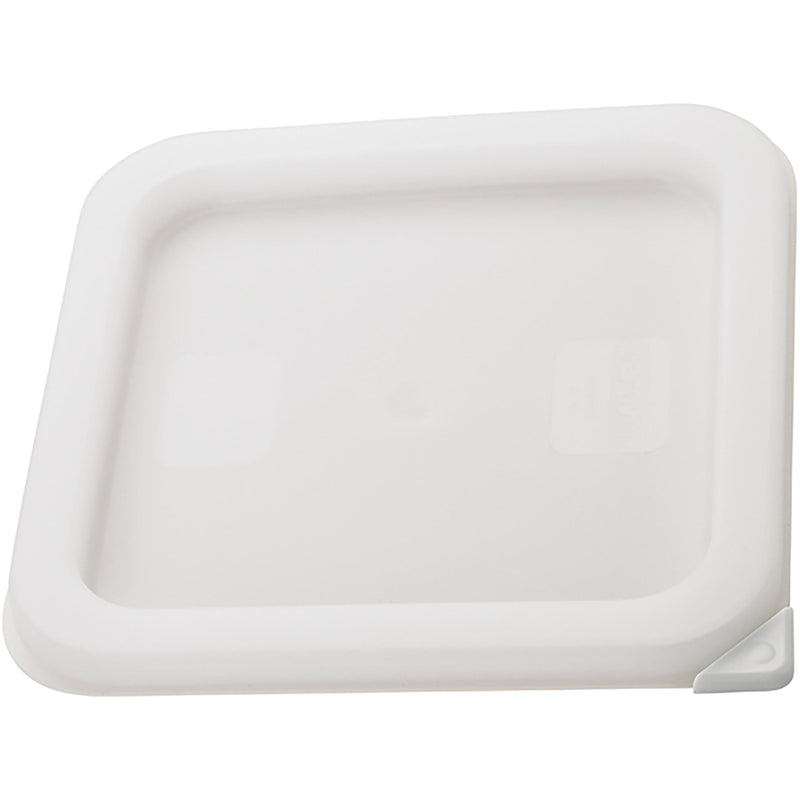 Winco PECC Series White Cover For Square Storage Container - Various Sizes-Phoenix Food Equipment