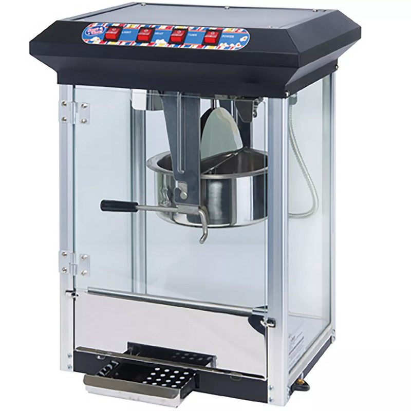 Winco POP-8B Electric Popcorn Machine - 8 Oz-Phoenix Food Equipment