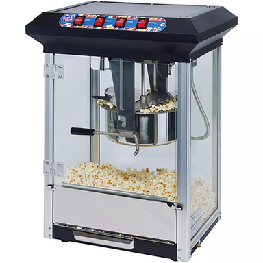 Winco POP-8B Electric Popcorn Machine - 8 Oz-Phoenix Food Equipment