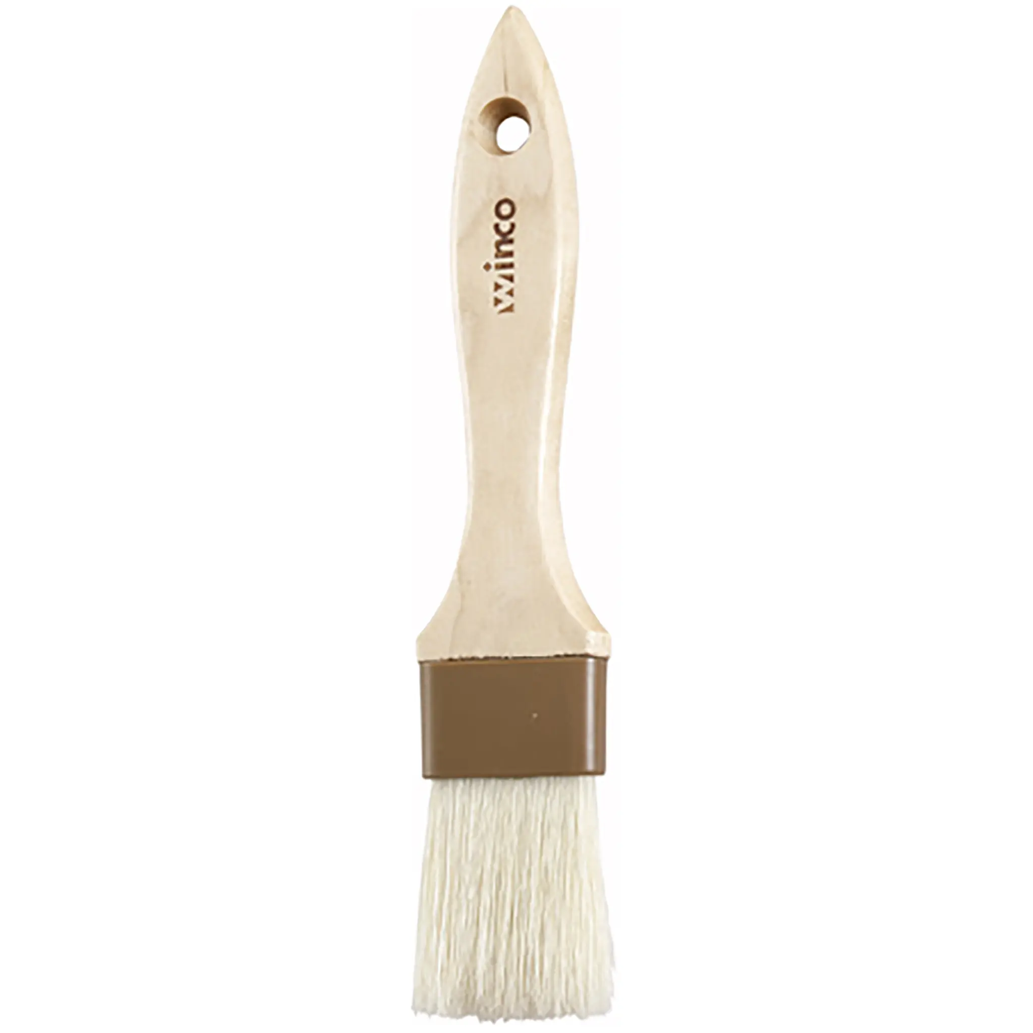 Winco Plastic Boar Bristle Pastry/Basting Brush - Various Sizes-Phoenix Food Equipment