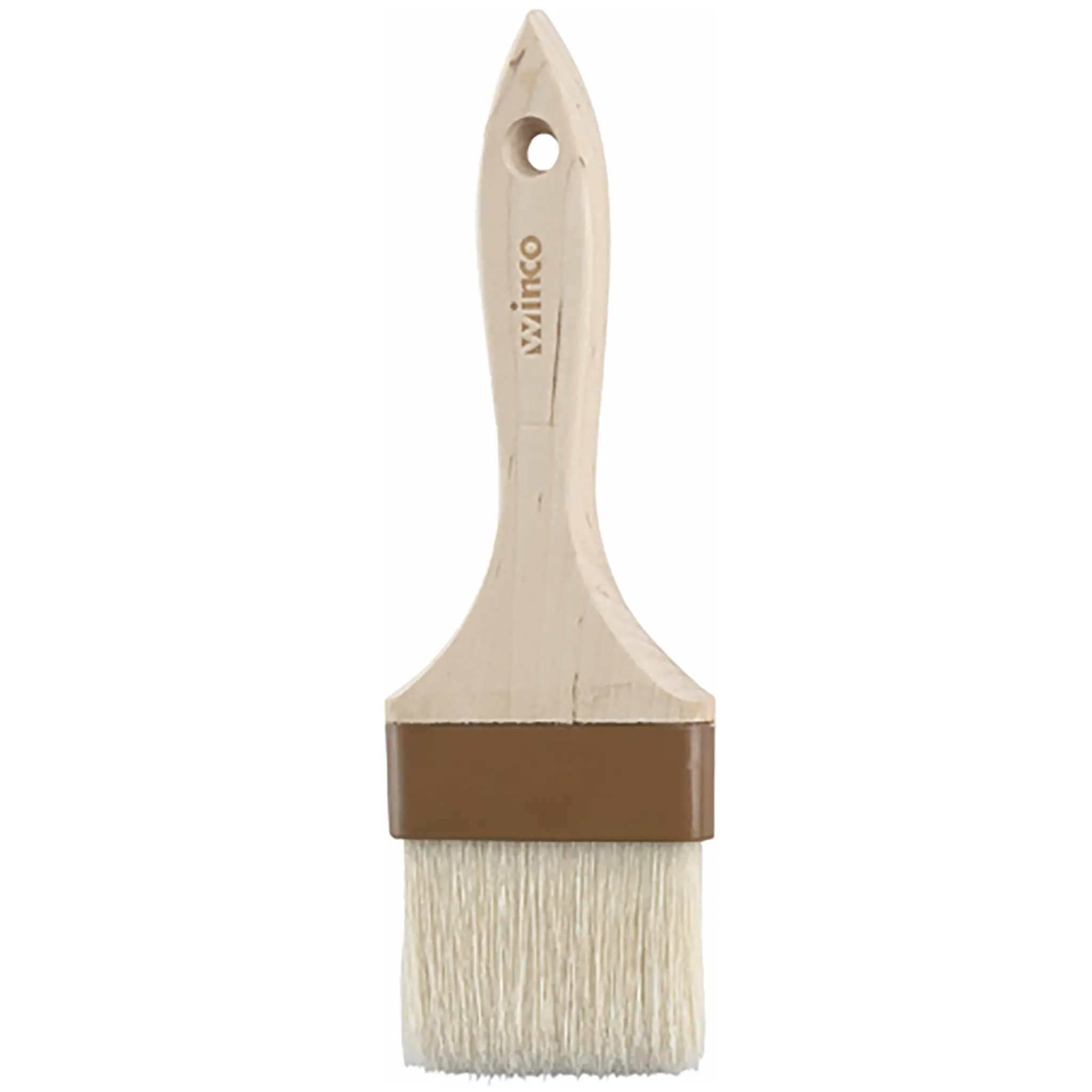 Winco Plastic Boar Bristle Pastry/Basting Brush - Various Sizes-Phoenix Food Equipment